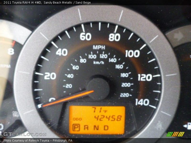 Sandy Beach Metallic / Sand Beige 2011 Toyota RAV4 I4 4WD