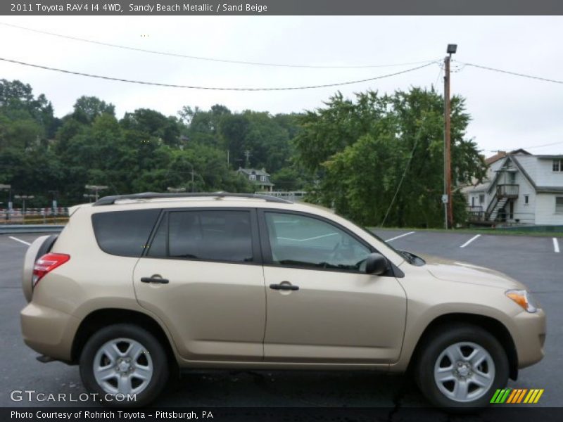 Sandy Beach Metallic / Sand Beige 2011 Toyota RAV4 I4 4WD