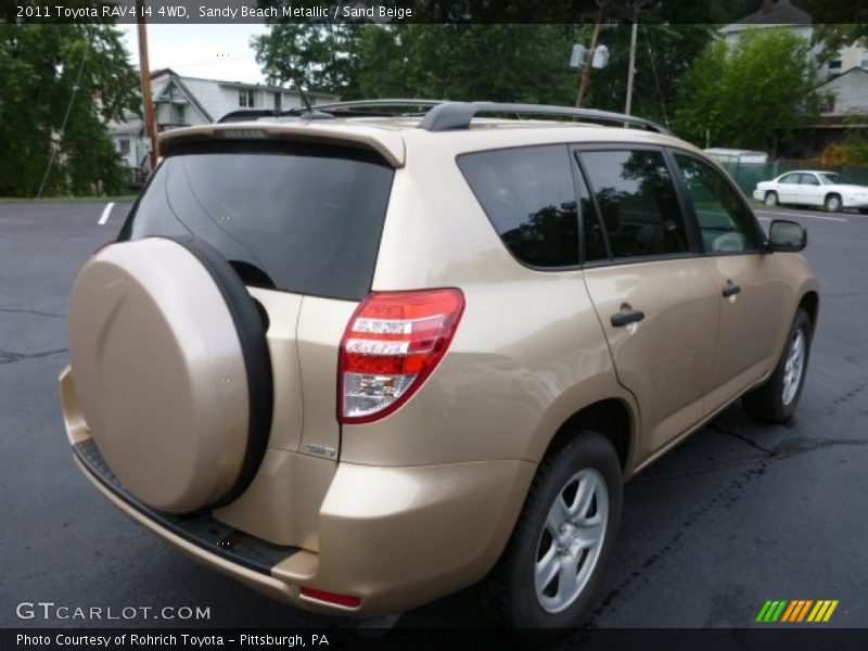 Sandy Beach Metallic / Sand Beige 2011 Toyota RAV4 I4 4WD
