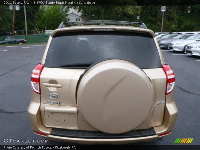 Sandy Beach Metallic / Sand Beige 2011 Toyota RAV4 I4 4WD