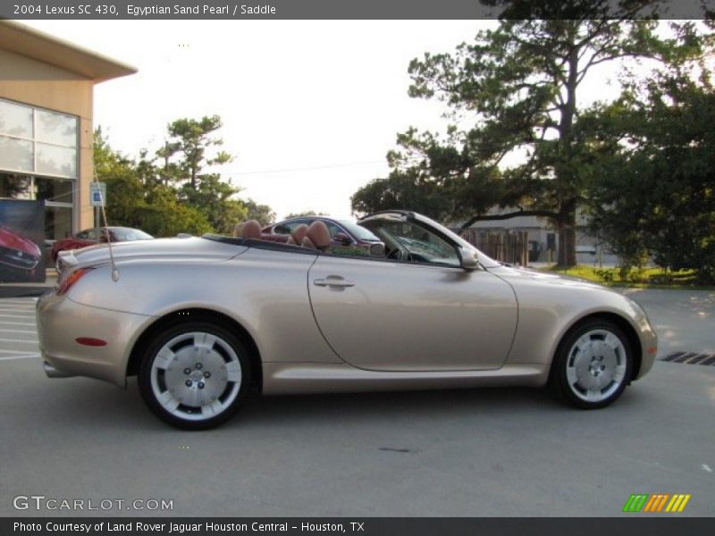 Egyptian Sand Pearl / Saddle 2004 Lexus SC 430