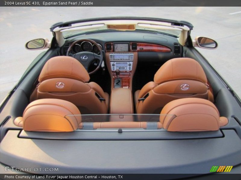 Egyptian Sand Pearl / Saddle 2004 Lexus SC 430
