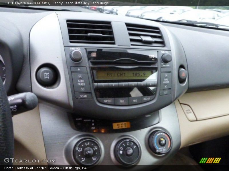 Sandy Beach Metallic / Sand Beige 2011 Toyota RAV4 I4 4WD