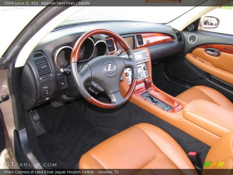  2004 SC 430 Saddle Interior