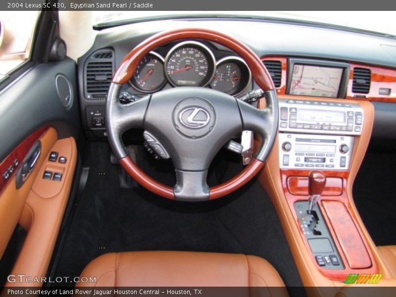 Dashboard of 2004 SC 430