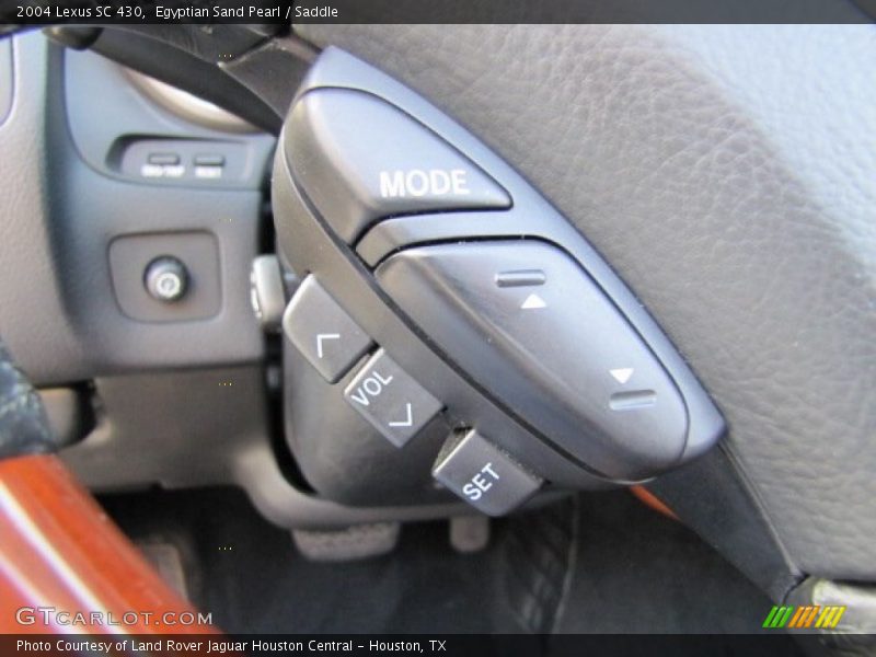 Controls of 2004 SC 430