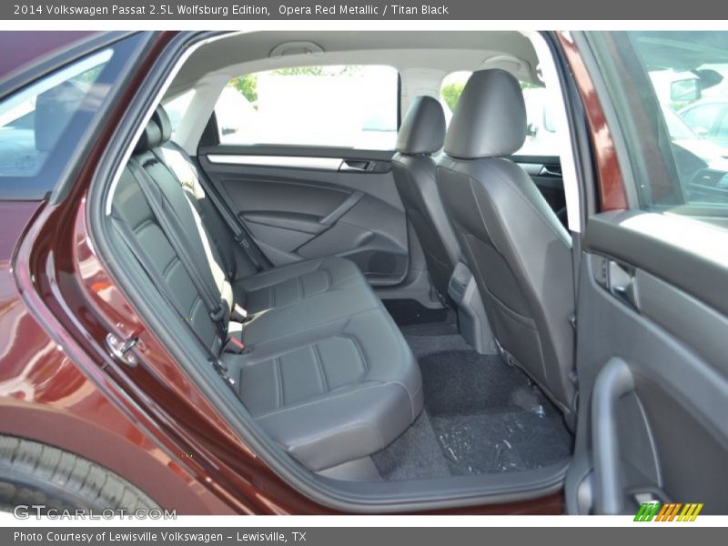 Opera Red Metallic / Titan Black 2014 Volkswagen Passat 2.5L Wolfsburg Edition