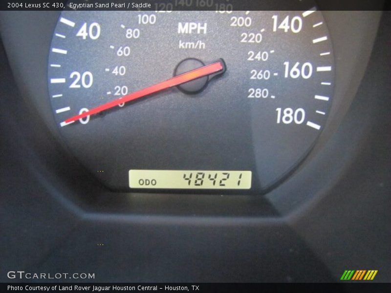 Egyptian Sand Pearl / Saddle 2004 Lexus SC 430