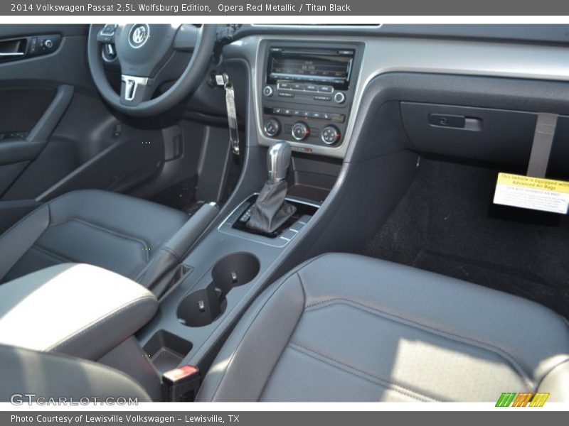 Opera Red Metallic / Titan Black 2014 Volkswagen Passat 2.5L Wolfsburg Edition