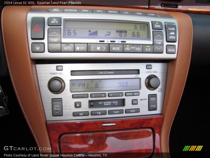 Controls of 2004 SC 430