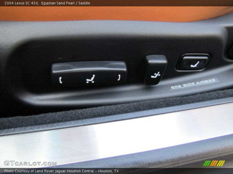 Egyptian Sand Pearl / Saddle 2004 Lexus SC 430