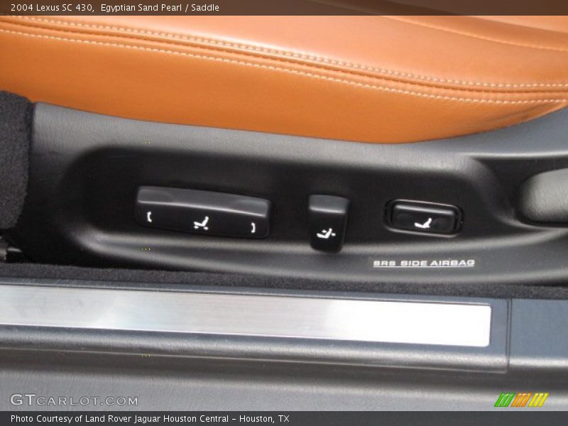 Egyptian Sand Pearl / Saddle 2004 Lexus SC 430