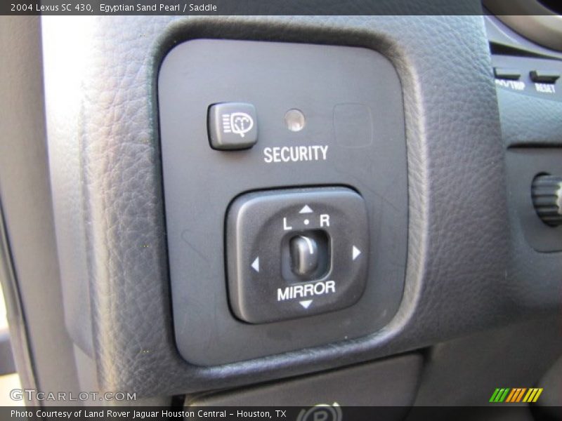 Egyptian Sand Pearl / Saddle 2004 Lexus SC 430