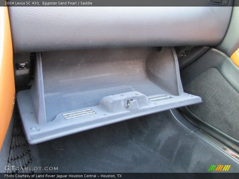 Egyptian Sand Pearl / Saddle 2004 Lexus SC 430