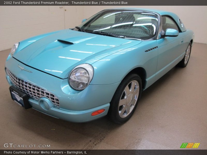 Thunderbird Blue / Thunderbird Blue 2002 Ford Thunderbird Premium Roadster