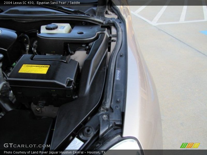 Egyptian Sand Pearl / Saddle 2004 Lexus SC 430