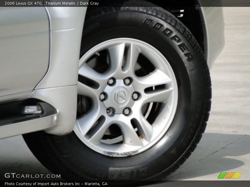 Titanium Metallic / Dark Gray 2006 Lexus GX 470
