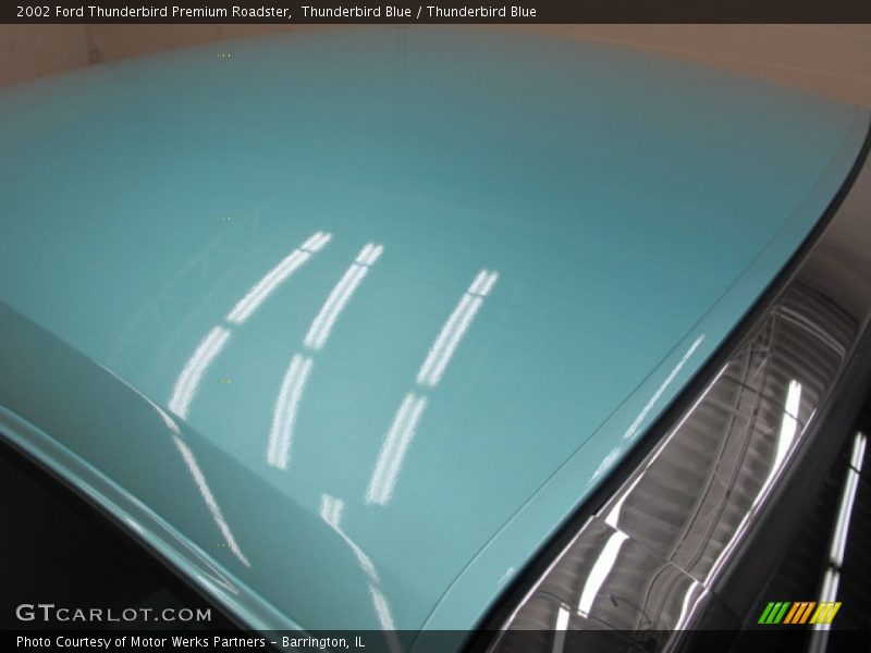 Thunderbird Blue / Thunderbird Blue 2002 Ford Thunderbird Premium Roadster