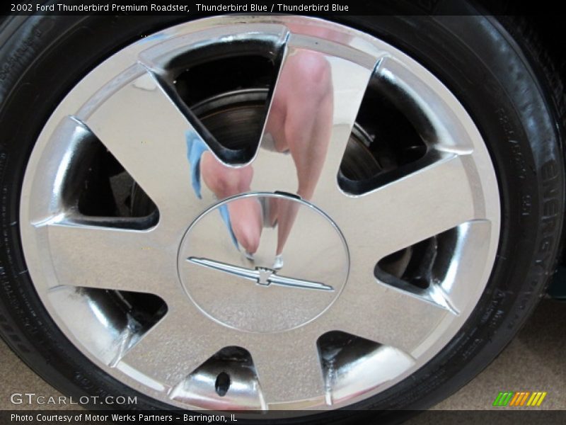 Thunderbird Blue / Thunderbird Blue 2002 Ford Thunderbird Premium Roadster