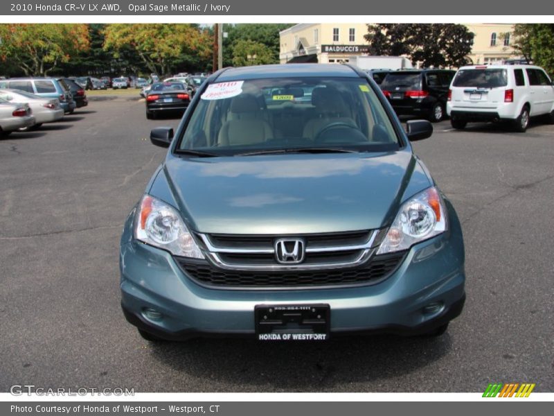 Opal Sage Metallic / Ivory 2010 Honda CR-V LX AWD