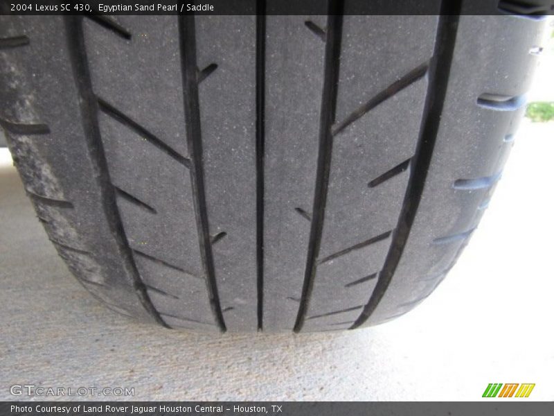 Egyptian Sand Pearl / Saddle 2004 Lexus SC 430
