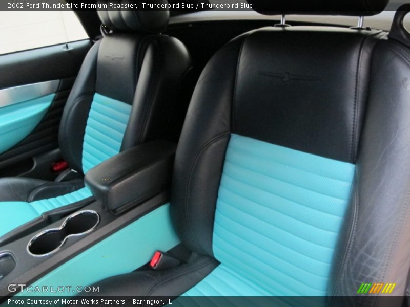Thunderbird Blue / Thunderbird Blue 2002 Ford Thunderbird Premium Roadster