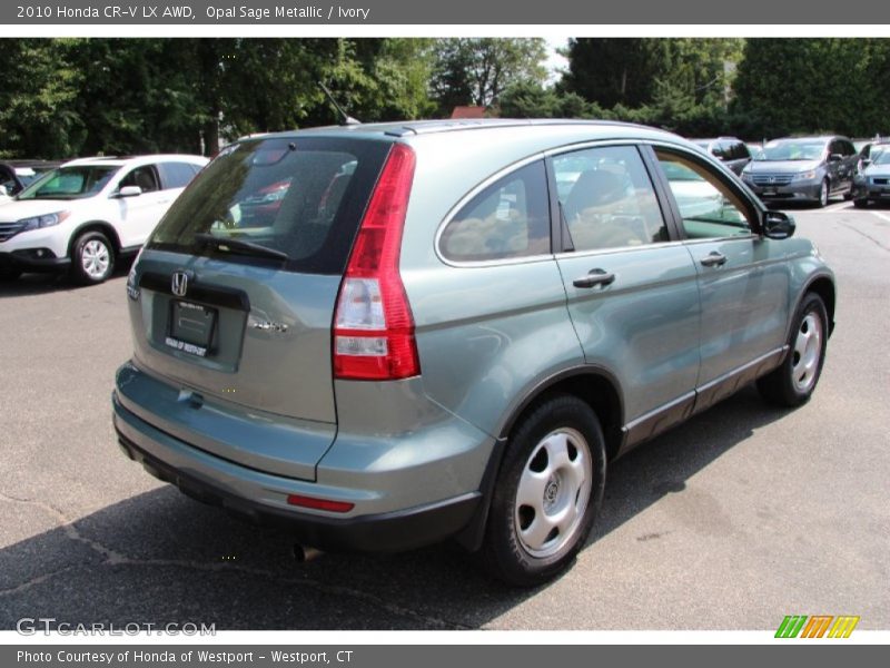 Opal Sage Metallic / Ivory 2010 Honda CR-V LX AWD