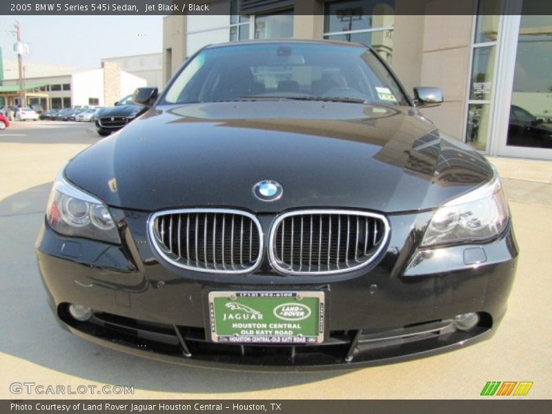 Jet Black / Black 2005 BMW 5 Series 545i Sedan