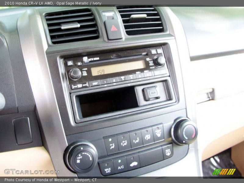 Opal Sage Metallic / Ivory 2010 Honda CR-V LX AWD