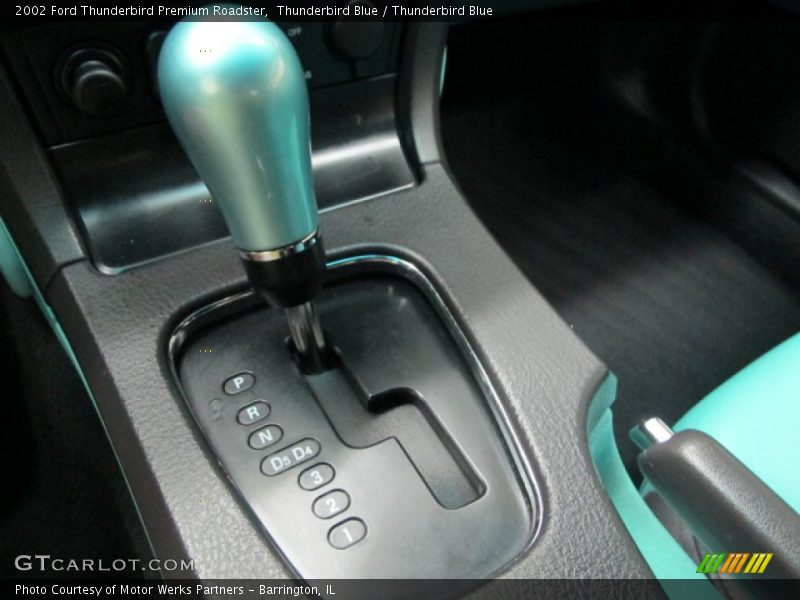 Thunderbird Blue / Thunderbird Blue 2002 Ford Thunderbird Premium Roadster