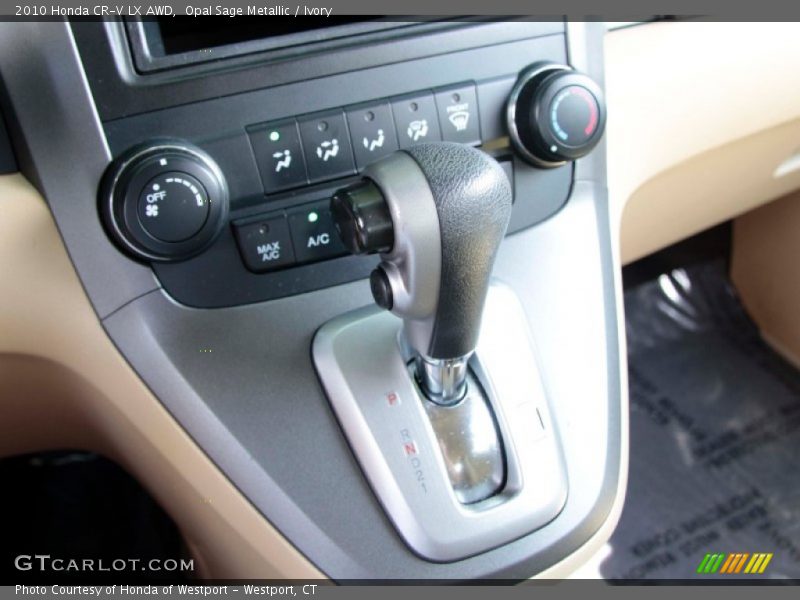 Opal Sage Metallic / Ivory 2010 Honda CR-V LX AWD