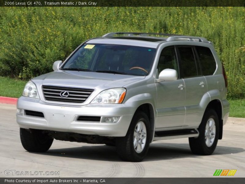 Titanium Metallic / Dark Gray 2006 Lexus GX 470