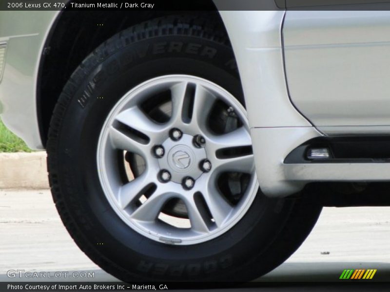 Titanium Metallic / Dark Gray 2006 Lexus GX 470