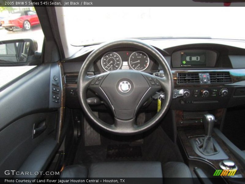 Jet Black / Black 2005 BMW 5 Series 545i Sedan