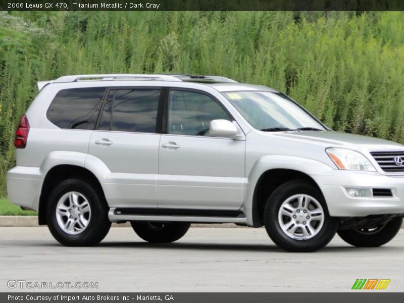 Titanium Metallic / Dark Gray 2006 Lexus GX 470