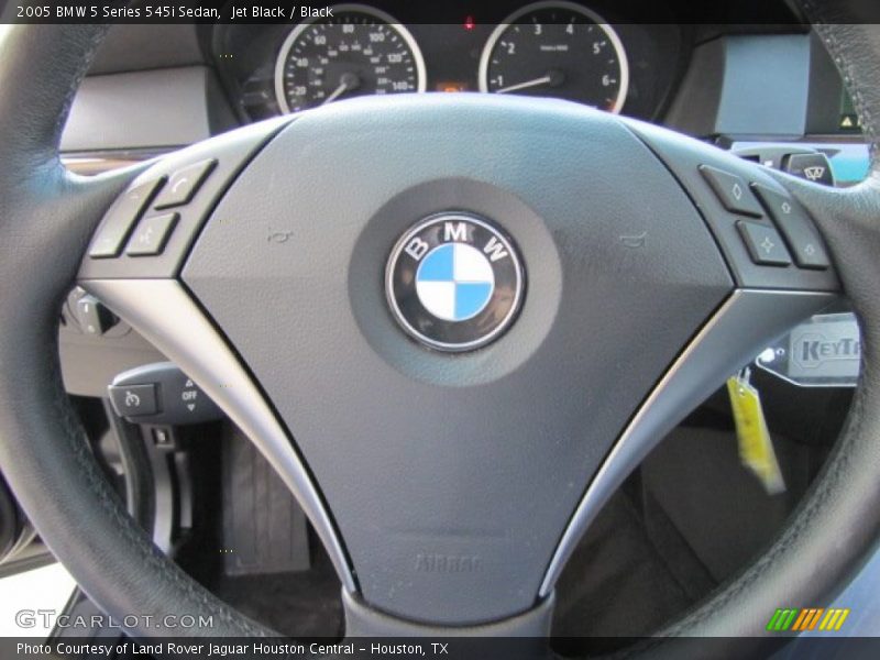 Jet Black / Black 2005 BMW 5 Series 545i Sedan