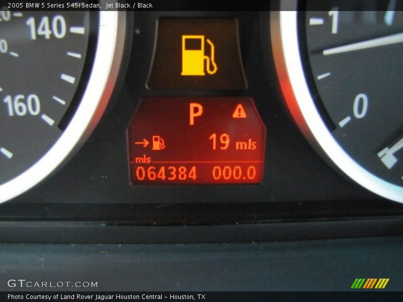 Jet Black / Black 2005 BMW 5 Series 545i Sedan