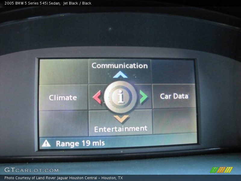 Jet Black / Black 2005 BMW 5 Series 545i Sedan