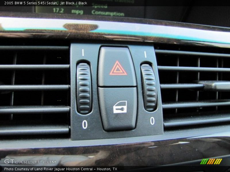 Jet Black / Black 2005 BMW 5 Series 545i Sedan
