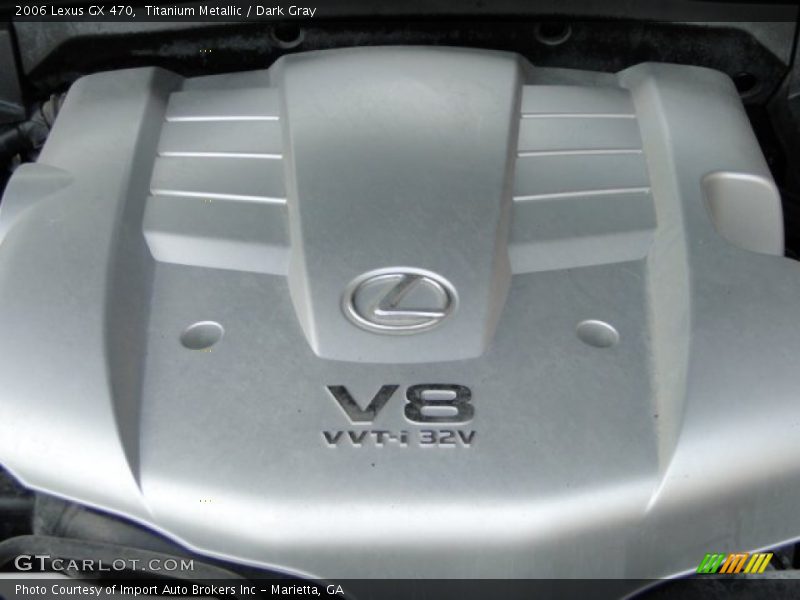 Titanium Metallic / Dark Gray 2006 Lexus GX 470