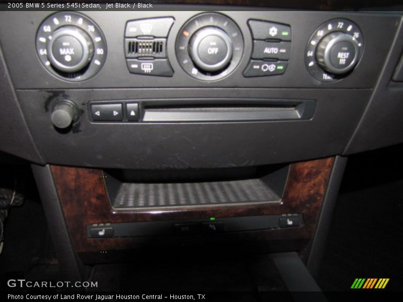 Jet Black / Black 2005 BMW 5 Series 545i Sedan