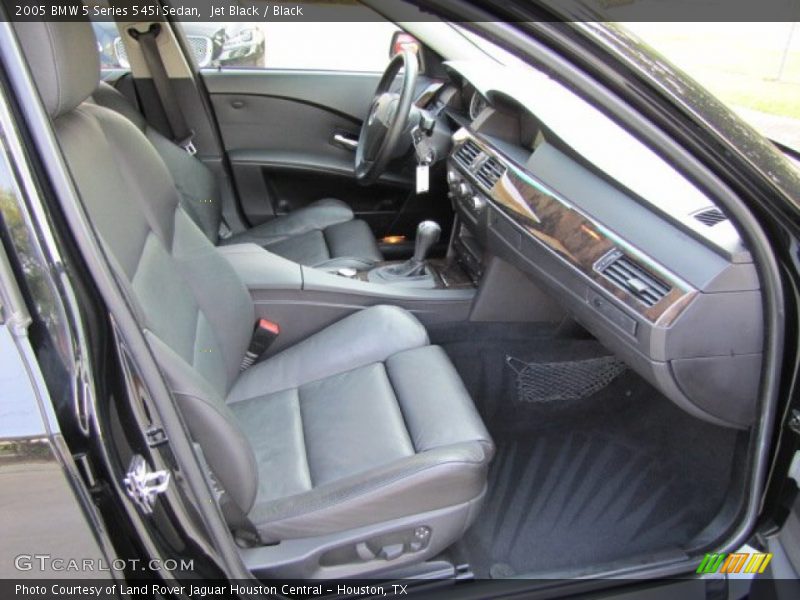 Jet Black / Black 2005 BMW 5 Series 545i Sedan
