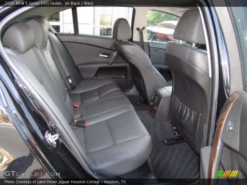 Jet Black / Black 2005 BMW 5 Series 545i Sedan