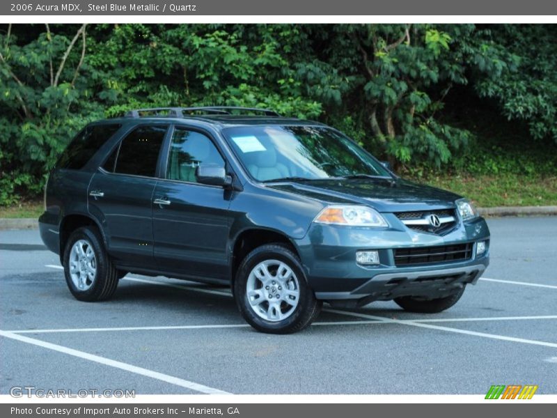 Steel Blue Metallic / Quartz 2006 Acura MDX