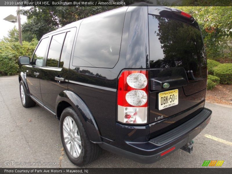 Buckingham Blue Metallic / Almond/Arabica 2010 Land Rover LR4 HSE