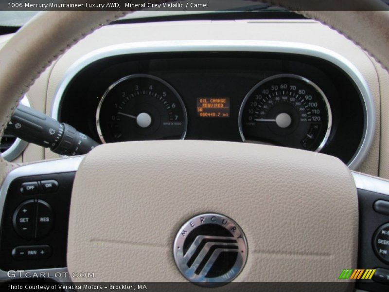 Mineral Grey Metallic / Camel 2006 Mercury Mountaineer Luxury AWD