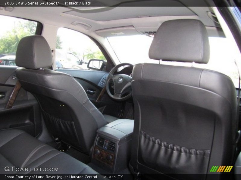 Jet Black / Black 2005 BMW 5 Series 545i Sedan