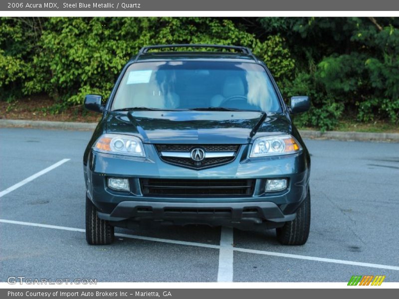 Steel Blue Metallic / Quartz 2006 Acura MDX