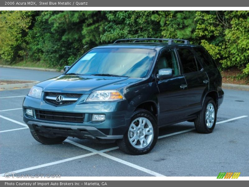 Steel Blue Metallic / Quartz 2006 Acura MDX