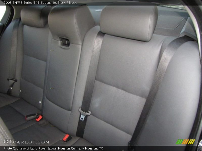 Jet Black / Black 2005 BMW 5 Series 545i Sedan